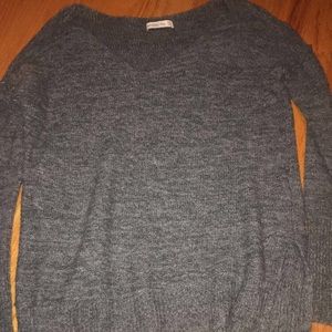 grey oversized sweater